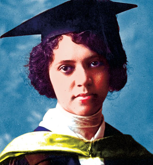 Image of a graduation photo